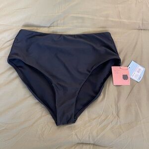 NWT Shade & Shore Black SwimSuit Bottoms ( never tried on)